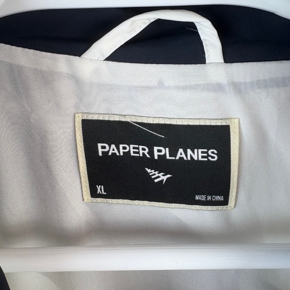 Paper Planes Xset All World Track Jacket Blue White - Picture 2 of 4